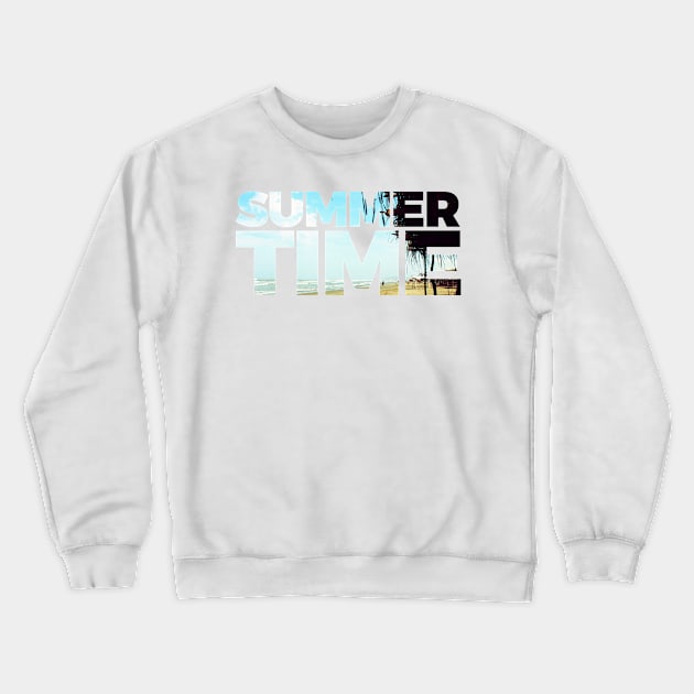 summer time Crewneck Sweatshirt by CERO9